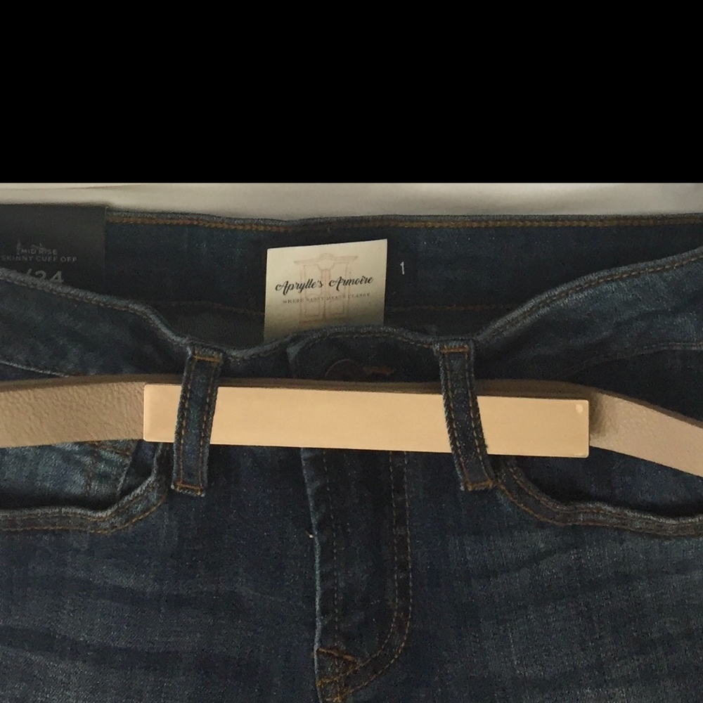Modern Skinny Belt